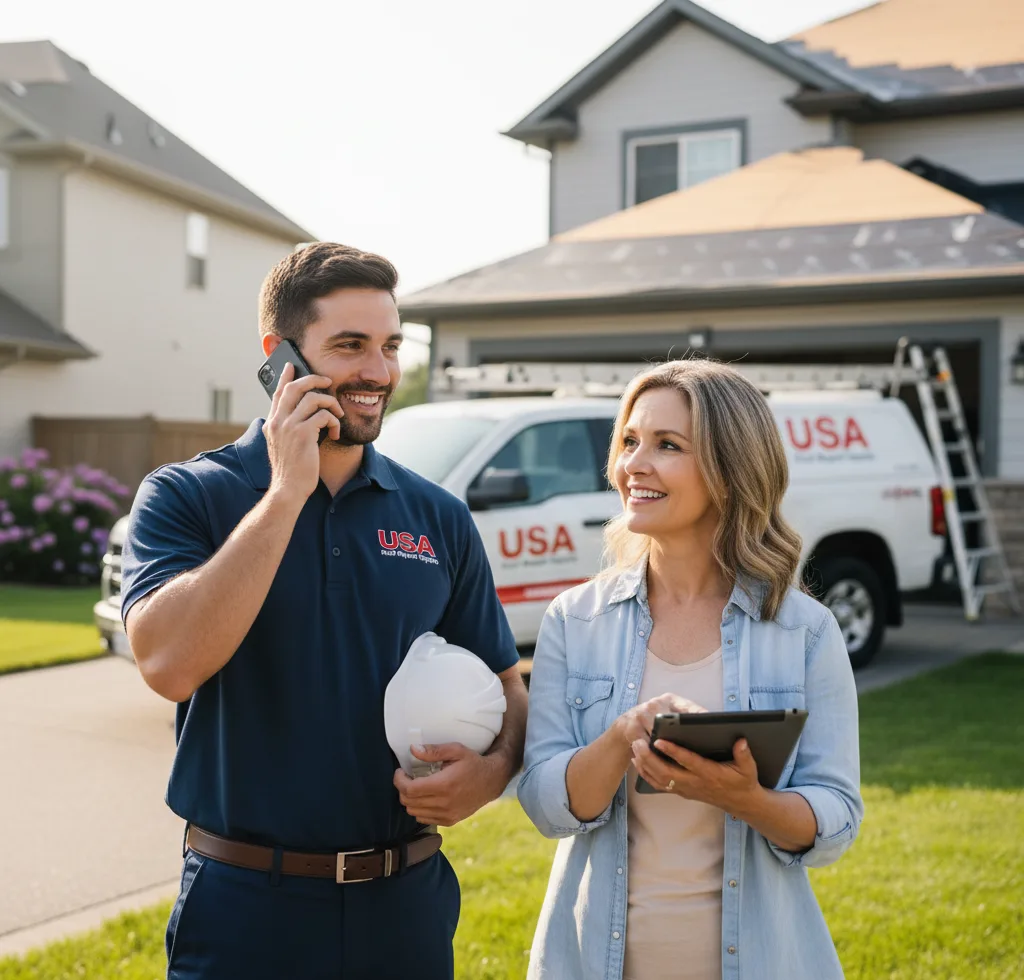 USA Roof Repair Experts customer support in Quincy